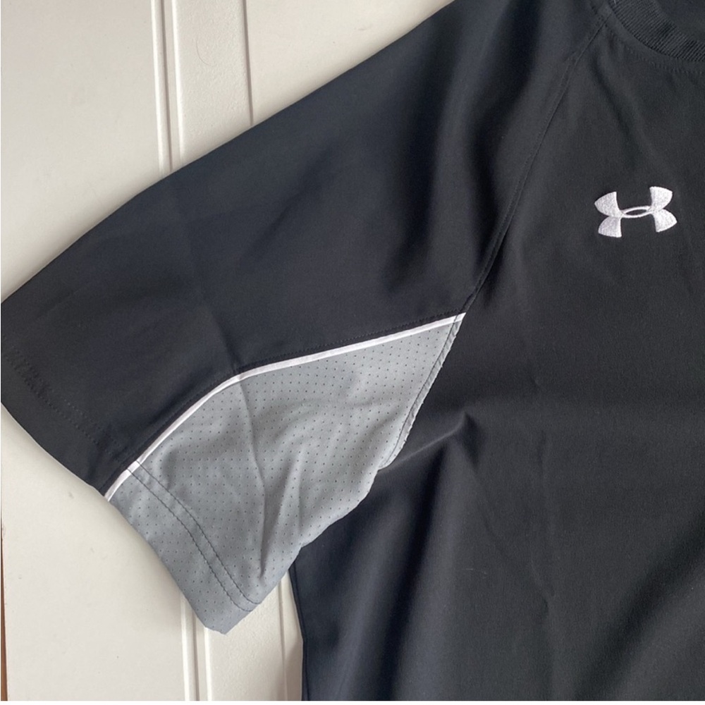 Under Armour Men’s Batting Jacket Black/Gray S - Picture 2 of 6